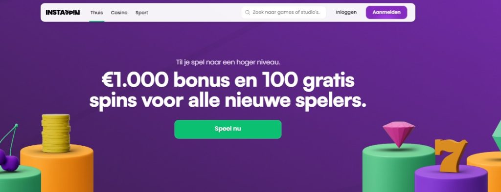 Instaspin – Nieuw online casino België met gratis spins
